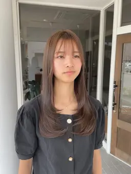 (平日限定)カット＋透明感カラー＋トリートメント