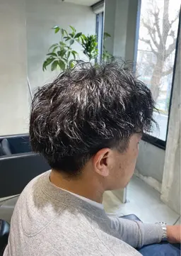 【🌀メンズパーマコース🌀】    カット＋パーマ＋1stepトリートメント