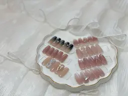 【オフなし限定】スカルプ10本➕muguetデザインコース🎀ワンホン系定額デザイン✨通常10,000円コースです!