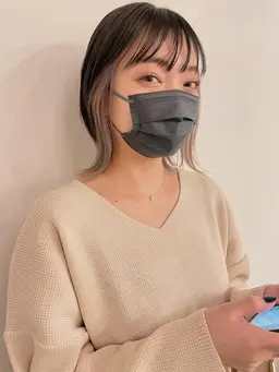 【さりげない可愛さ🪞】インナーカラー &  透明感カラー