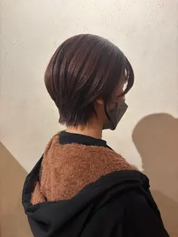 レディースショートカット＋トリートメント(モデルレッスンの為無料でさせて頂きます)