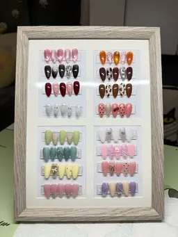 ❣️チップ長さだし❣️定額デザインA😍 自爪が短い方でも💅オフィスでもOKな上品