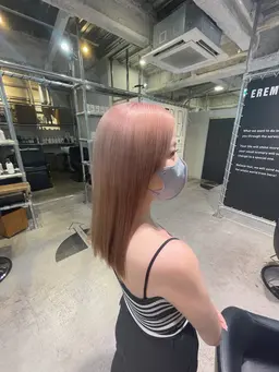 ✧🛸Wブリーチ+ケアカラー+3stepトリートメント🛸✧