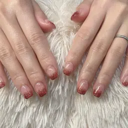 オフ無【ワンカラーorラメグラデーション】