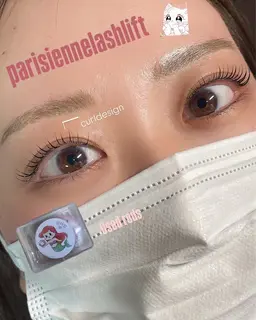 【束間まつげパーマ👀🍎(コーティングケア付き)もちが定評✨】