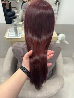 【🌹暖色No.1🌹】カット➕ピラミンゴカラー➕oggiTr🍓🍒