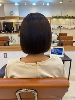 ワンカラー+カット(3cm以上)