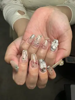 120分パーツ付け放題!アートし放題!Instagramから画像持ち込みok