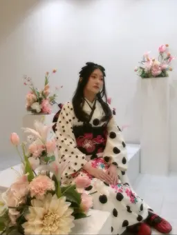 🌷成人式 振袖着付け🌷