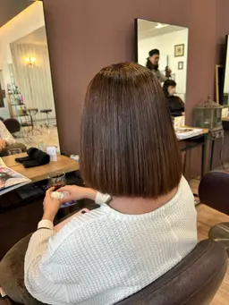 うねり広がり縮毛矯正