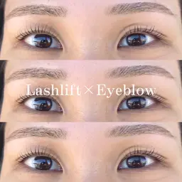 ラッシュリフトTr +美眉アイブロウワックス