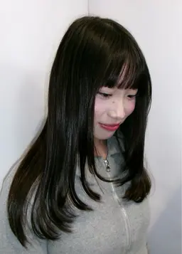 【ミニモ学割】艶髪ワンカラー＋3stepトリートメント🍯＋スタイリング🐳