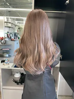 💡ケアブリーチ＋オンカラーのみ💡【カットなし/ロング料金なし/シャンプーブロー代込】