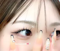 【平日限定◎大人可愛いまつ毛へ】フラットラッシュ120本（オフ込）🎀🫧✨