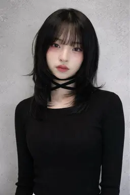 【新規様限定🧩】ウルフorハッシュカット➕ワンカラー➕髪質改善トリートメント🐬🩵【スタイルチェンジしながら艶々に】