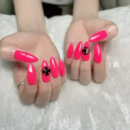 （オフなし）ウォーターケア付きワンカラーネイル💞