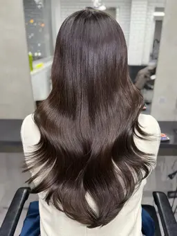 【✨minimo限定✨】前髪カット＋透明感カラー+超音波トリートメント