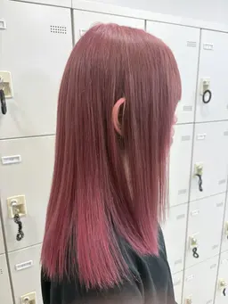 ダブルカラー+ケアブリーチ