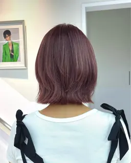 【流行のレイヤーボブカット💇‍♀️】白髪染め込み✨✨〈月、土、日 限定〉