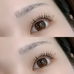 コーティング付き✨まつ毛パーマ+美眉アイブロウwax