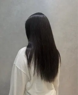 顔まわり似合わせカット+ワンカラー+Aujuaトリートメント🫧‪