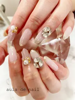 スカルプ長さだし+アートやり放題☆