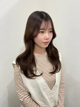 リタッチカラー＋超音波トリートメント