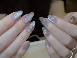 (初回限定定価)¥7000-¥5600¥🉐マグネット/オーロラ/フレンチネイル🌷🧲