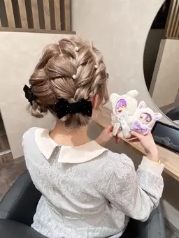 【ヘアセット】ミニモ限定価格🌟量産型ヘアメ、ライブ、イベントヘアアレンジ✊🏻🎀