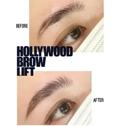 ハリウッドブロウリフト(眉癖改善+ワックス脱毛+眉メイク)