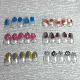 【⚠️オフなし】クリアネイル定額💅カラー変更可能🉑