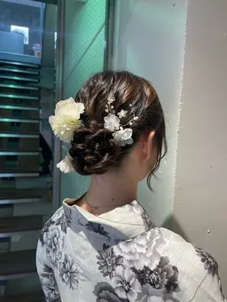 【平日限定】♡浴衣着付け + ヘアセット♡