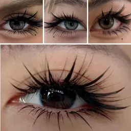 海外ボリュームラッシュ👀✨写真の様なマツエクデザインをやってみたい方、モデル募集中♪写真撮影🆗な方お願いします🙇