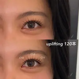 【 上がるマツエク☆ 】アップリフティング120本 13900→12990◻︎初回オフ無料◻︎