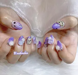 【春キャンペーン】花ネイル パラジェル可能★ ¥12990→9990