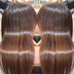 【💙縮毛矯正🩵】カット+クオライン縮毛矯正