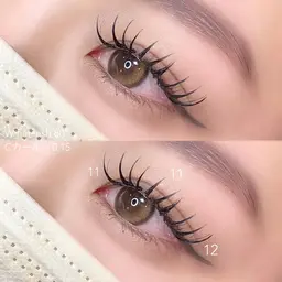 【バインドロック/ダブルフラット80束】/LEDエクステ＋1100円/オフコーティング込み/Lカールあり