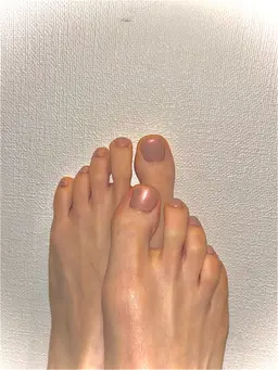 🌿🫧Foot Nail シェラック/オフあり歓迎！🕊️✨泡で包み込むフットマッサージ付き 🛁🫧
