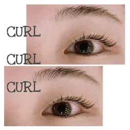 カールデザイン(束感コーティング+アイシャンプー)付き🫧