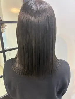 ⭐️【超ツヤツヤ！酸性 縮毛矯正】＋【濃密トリートメント】🌈酸性縮毛矯正