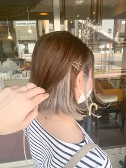 【再来可】ケアブリーチインナーorグラデーションカラー