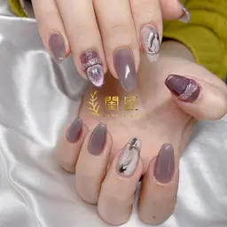 💅ハンドネイル人気no.2！シンプル持ち込みアート少なめコースワンカラー6本➕デザイン34本¥7380