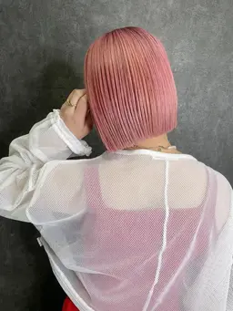 【ダブルカラー】カット + ブリーチ + フルカラー＋1stepトリートメント / ¥10000