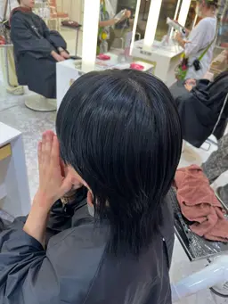 【メンズ🐺】落とせる黒染め🕷️(シャンプーブロー込み価格)