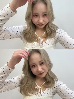 【 1月 限定 🍩🎼 】ブリーチ+オンカラー 🎠﹒ ⋆ ꩜   ( デザインカラーも◎ )