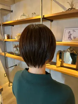 【straight model】髪質改善縮毛矯正＋カット