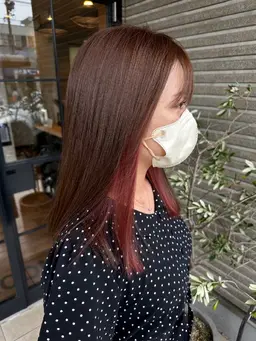 🌸インナーカラー+全体カラー🌸