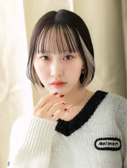 インナーカラー・イヤリングカラーのみ＋トリートメント🌈   （ブリーチ込）