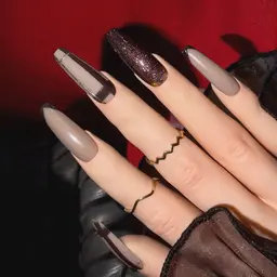 『艶』シンプルデザイン＋長さだし10本