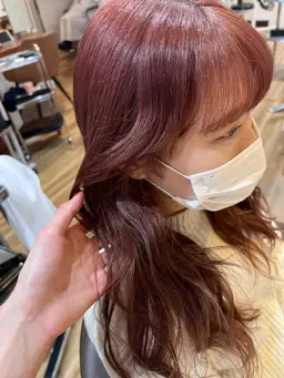 🌟ケアブリーチ（リタッチ）＋全体カラー🍬🍬🍬